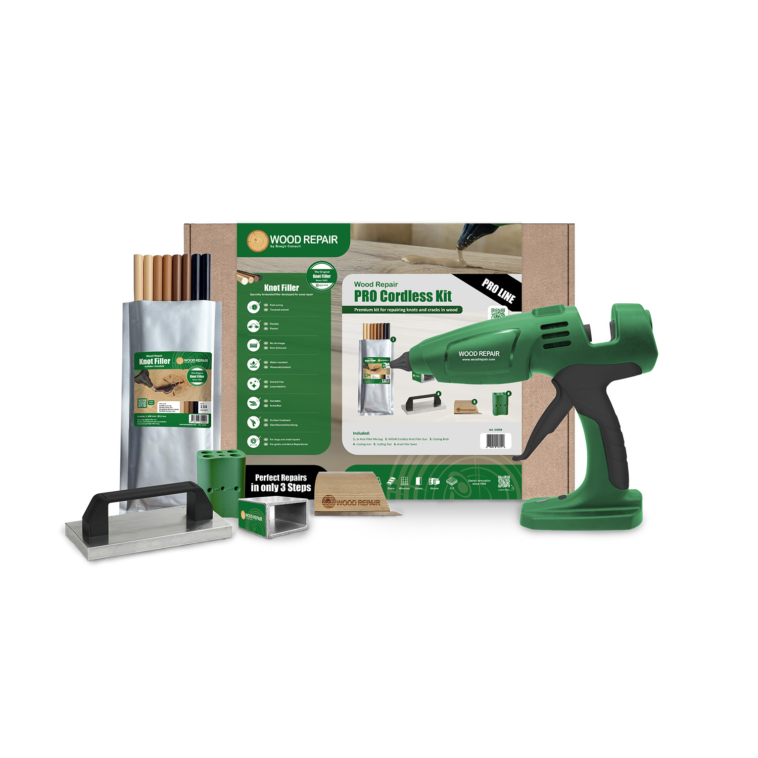 Wood Repair PRO Kablosuz Kit